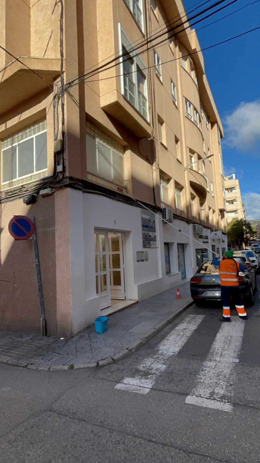 Fachada edificio urbano